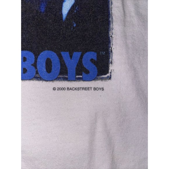 VINTAGE 2000 WINTERLAND "BACKSTREET BOYS" T-SHIRT SIZE Youth Xl Same As Adult S - Picture 3 of 6
